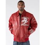 Pelle Pelle Red Motor City Leather Jacket