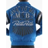 Pelle Pelle Men Live To Win Blue MB Jacket