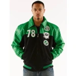 Pelle Pelle Original And True Green Varsity Jacket