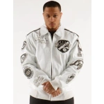 Pelle Pelle Legacy Series White Leather Jacket