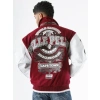 Pelle Pelle World Famous Maroon Wool Jacket