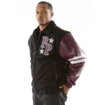 Pelle Pelle Plum Black Soda Club MB Jacket