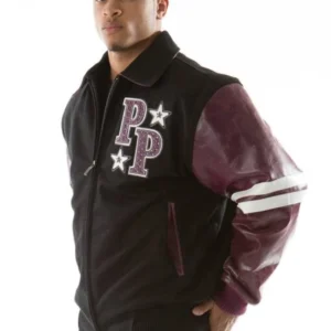 Pelle Pelle Plum Black Soda Club MB Jacket