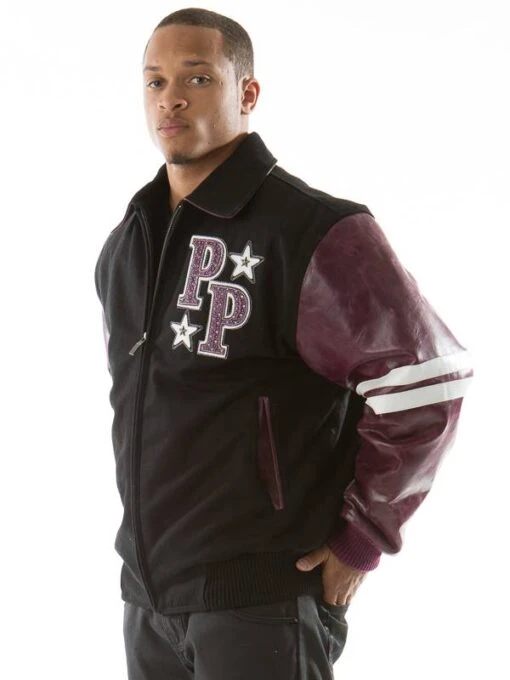 Pelle Pelle Plum Black Soda Club MB Jacket
