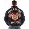 Pelle Pelle American 1978 Navy Blue Wool Jacket