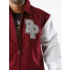 Pelle Pelle World Famous Maroon Wool Jacket