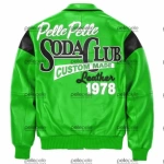 Pelle Pelle Green Soda Club Leather Jacket