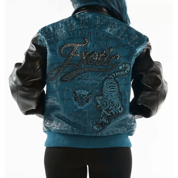 PELLE PELLE WOMEN'S EXOTIC LEATHER JACKET view 2