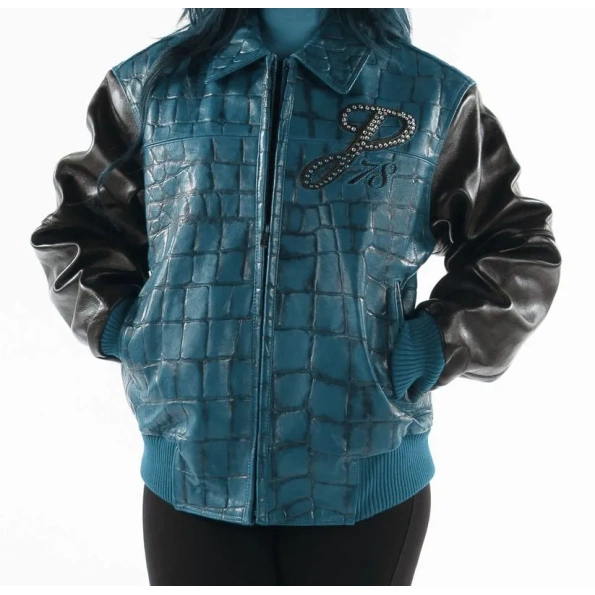 PELLE PELLE WOMEN'S EXOTIC LEATHER JACKET