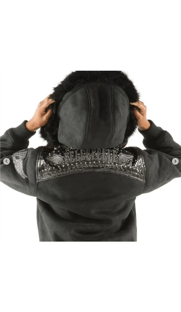 Pelle Pelle Fur Collar Hoodie | Airborne Hoodie
