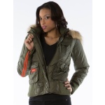 Pelle Pelle Green Women Wool Jacket