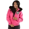 Pelle Pelle Pink Crest Fur Hooded Jacket