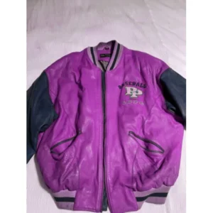 PELLE PELLE AUTHENTIC PURPLE LEATHER JACKET view 1