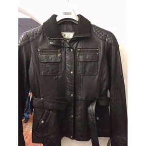PELLE PELLE WOMENS CASUAL LEATHER JACKET