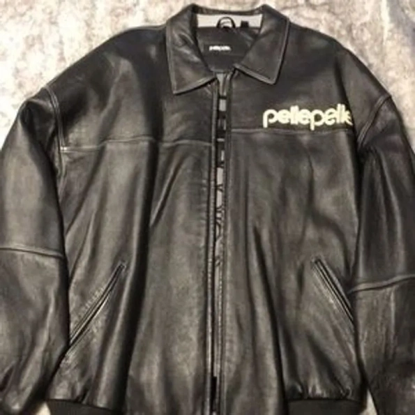 PELLE PELLE NYC BLACK LEATHER JACKET