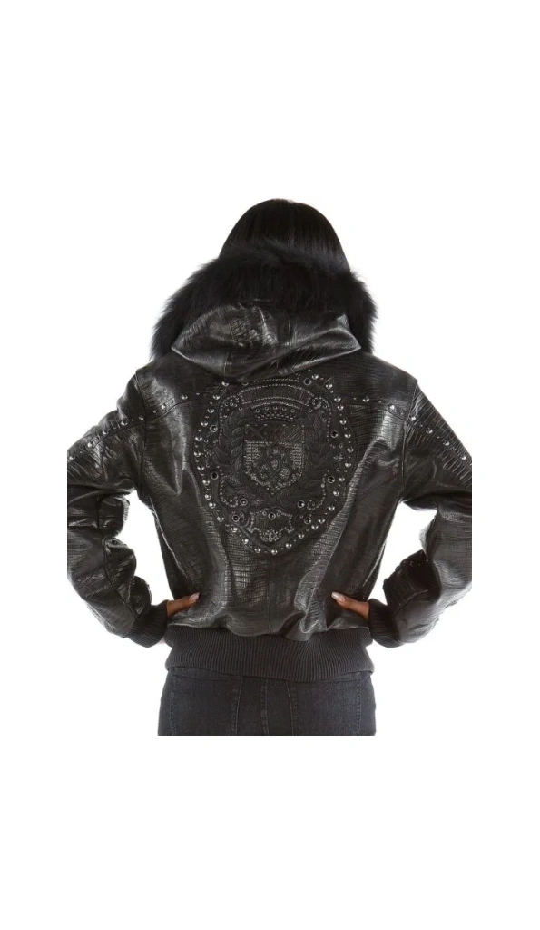 PELLE PELLE MB PURE BLACK HOODIE JACKET