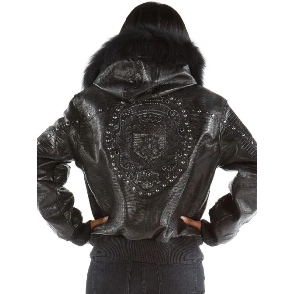 PELLE PELLE MB PURE BLACK HOODIE JACKET