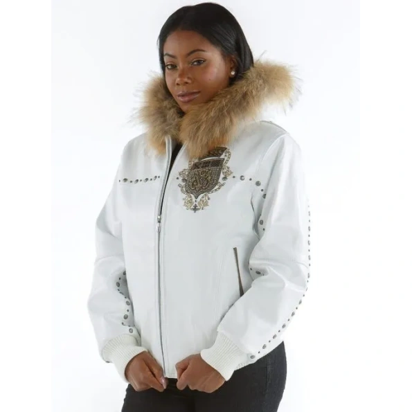 PELLE PELLE MB PURE WHITE HOODIE JACKET