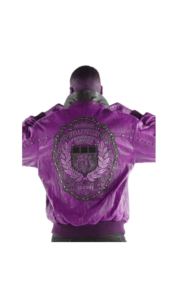 PELLE PELLE PURPLE MB LEATHER JACKET
