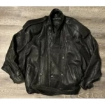 PELLE PELLE BAGGY BLACK JACKET ATTRACTIVE