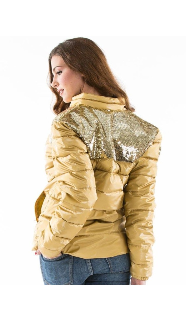 Pelle Pelle Yellow Women Polyester Jacket