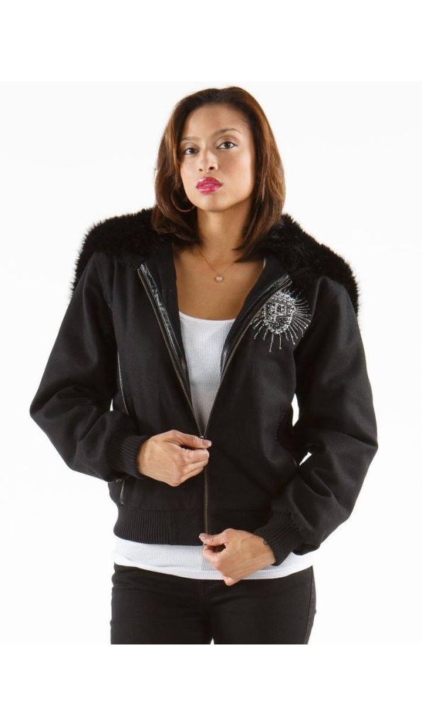 Pelle Pelle Black Women Wool Jacket