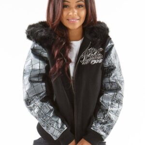 Pelle Pelle Black Women Exotic Jacket