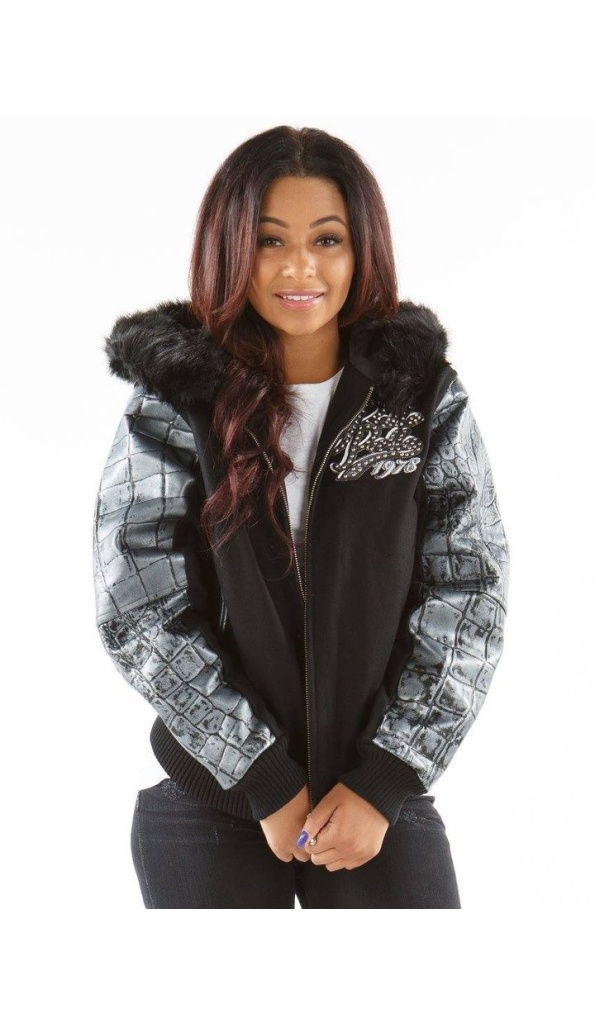 Pelle Pelle Black Women Exotic Jacket