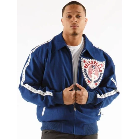 Pelle Pelle Blue Band Of Brothers MB Jacket