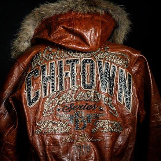 Pelle Pelle Chi Town Brown Leather Jacket view 1
