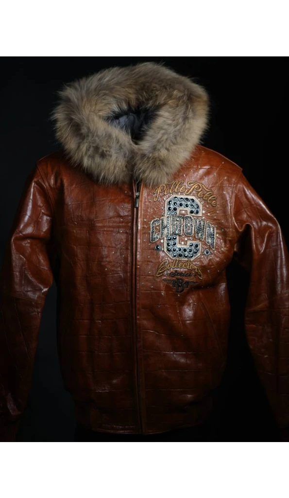 Pelle Pelle Collector Series Brown Jacket | Fur Hood Jacket