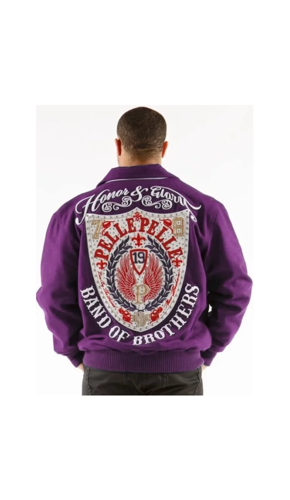PELLE PELLE HONOR AND GLOW PURPLE JACKET