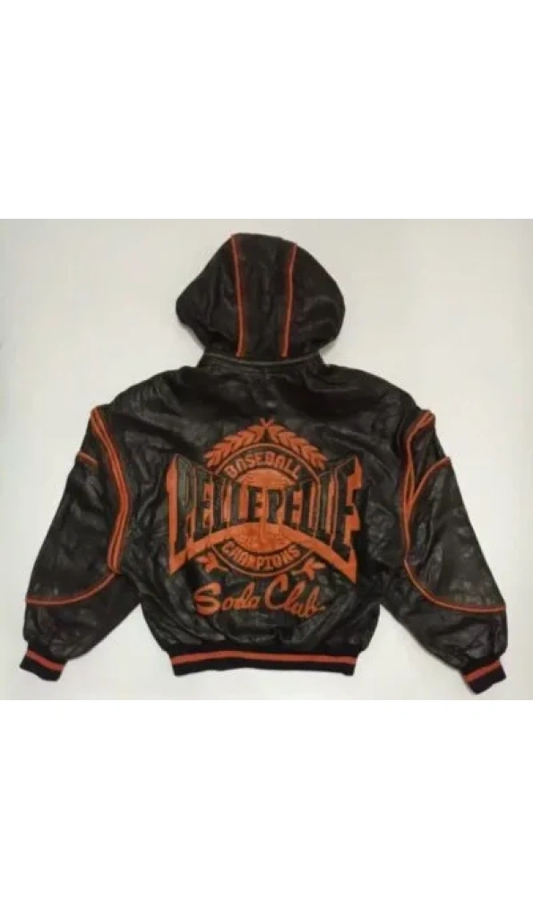 Pelle Pelle Baseball Soda Club Jacket | Leather Jacket
