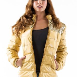 Pelle Pelle Yellow Women Puffer Jacket