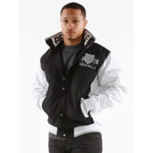 PELLE PELLE BLACK AND WHITE JACKET view 1