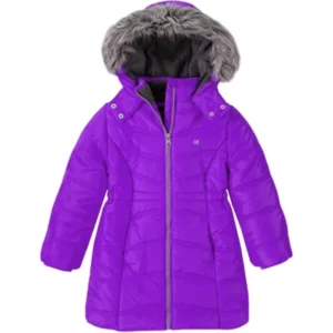 PELLE PELLE PUFFER LONG CABARET AERIAL PURPLE COAT view 1
