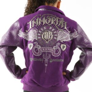 Pelle Pelle Purple Wool Jacket