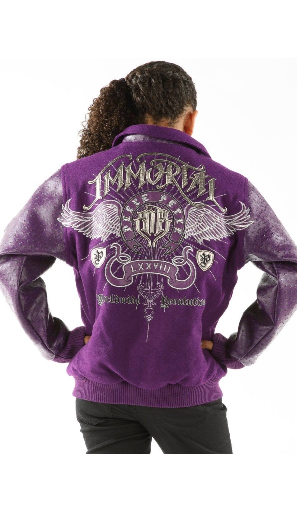 Pelle Pelle Purple Wool Jacket