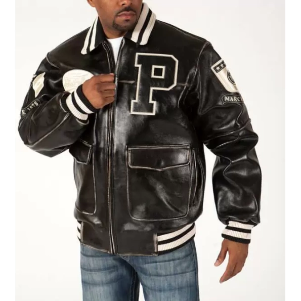 PELLE PELLE 1978 MB BLACK LEATHER JACKET