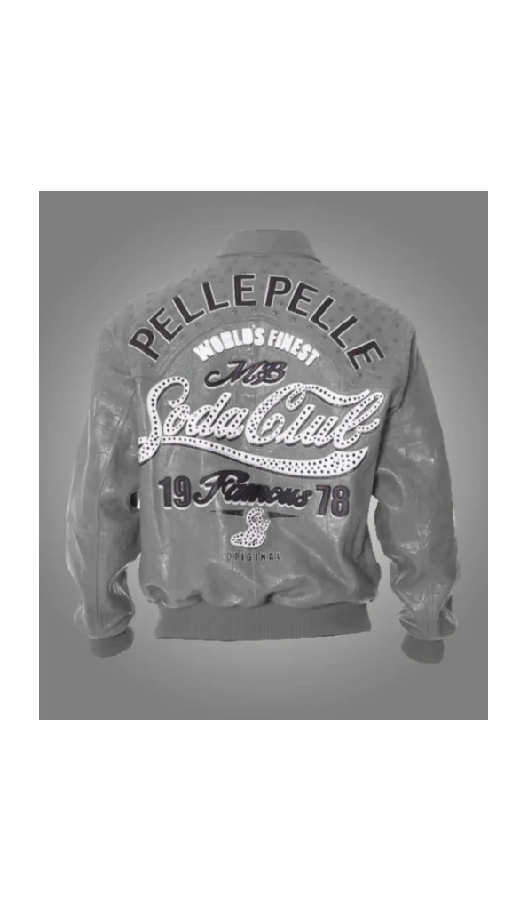 Pelle Pelle Grey Soda Club Jacket