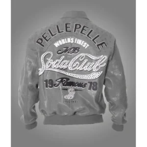 PELLE PELLE WORLD FINEST GREY JACKET BEAUTIFUL