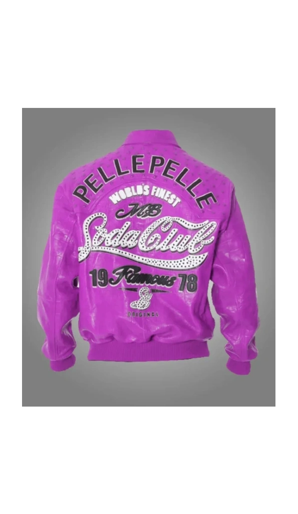 Pelle Pelle Soda Club Purple Jacket