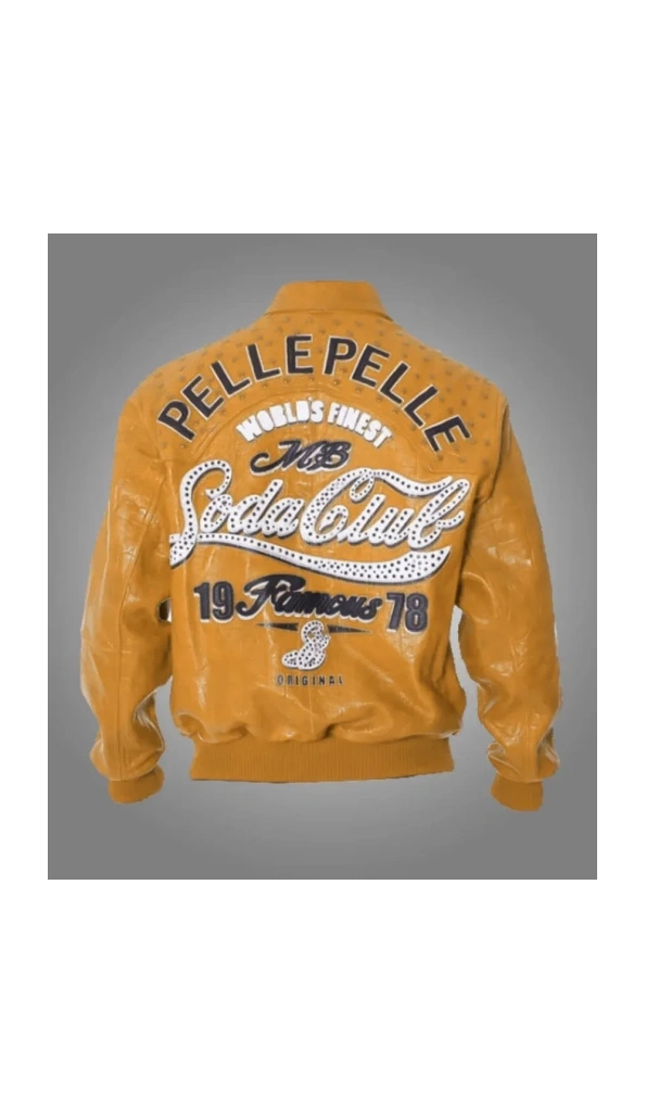 Pelle Pelle Soda Club Mustard Jacket