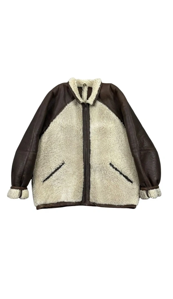 PELLE PELLE HANAN SHERPA LEATHER JACKET