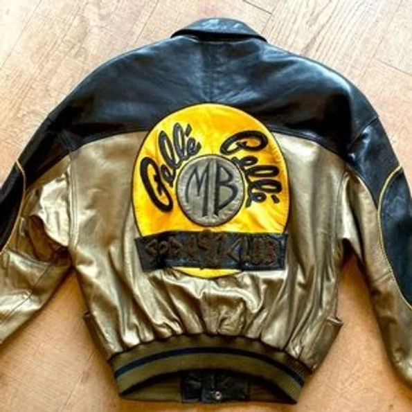 PELLE PELLE SODA CLUB GOLDEN LEATHER JACKET view 2