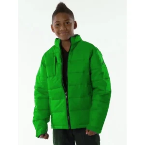 PELLE PELLE PUFFER GREEN JACKET  view 1