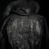 PELLE PELLE CHITOWN FUR HOODED BLACK LEATHER JACKET