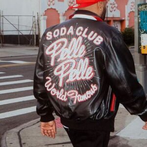 Pelle Pelle Men Black Soda Club Leather Jacket view 2