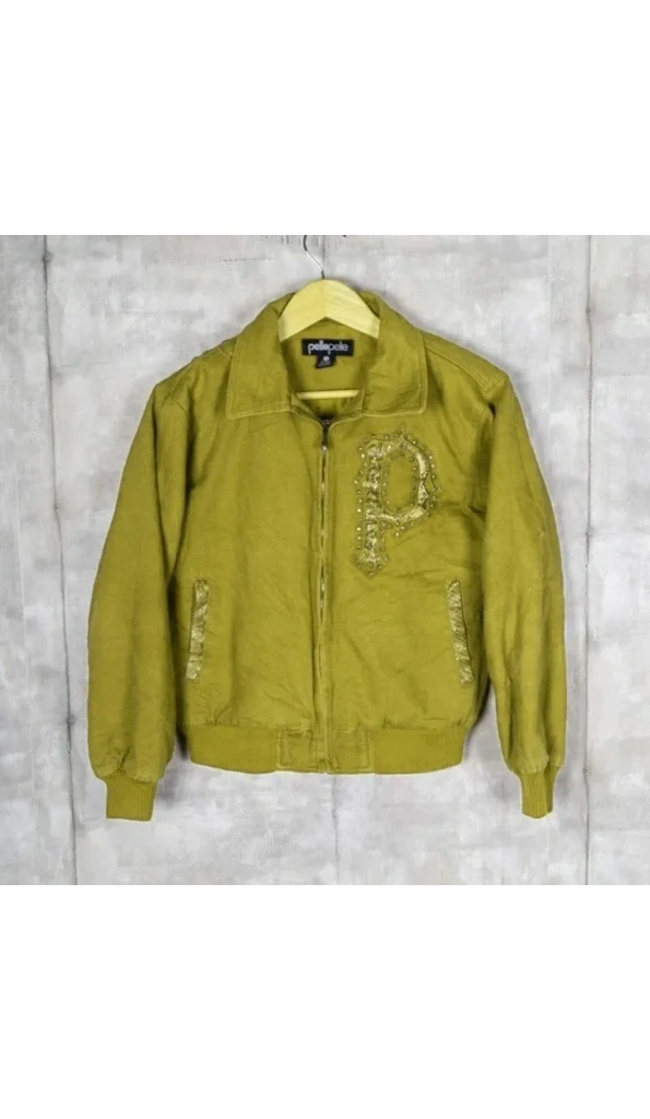 Pelle Pelle Marc Buchanan Olive Bomber Jacket