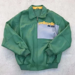PELLE PELLE 1978 DENIM LEATHER JACKET